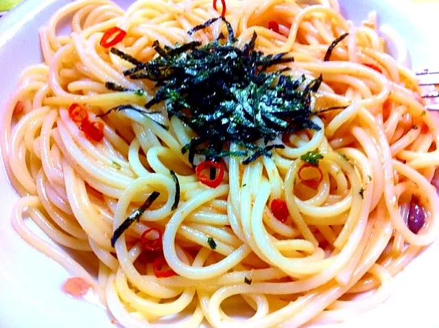 タラコのクリームパスタ|tku🍅🍝🍜🍝🍜🍝🍅さん