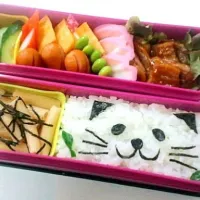 Snapdishの料理写真:にゃんこ弁当