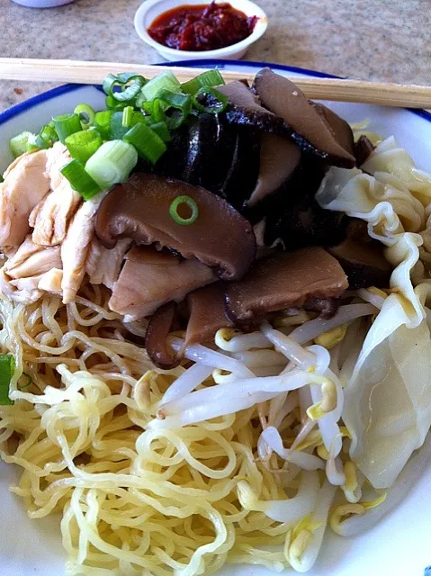 chicken noodles with shui jiao tang|karen limさん