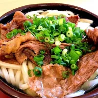 Snapdishの料理写真:肉うどん（大）|Tetsuya Kurokawaさん