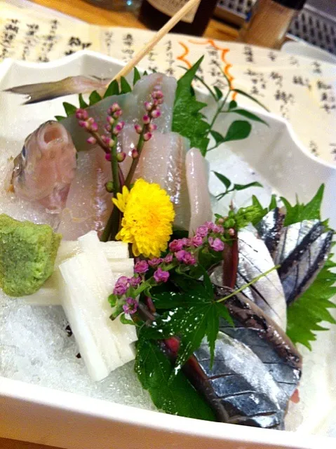 今年、初の秋刀魚！西を向いて笑いながら食べるとイイらしい＋キスです|tomokatsu_hayashidaさん