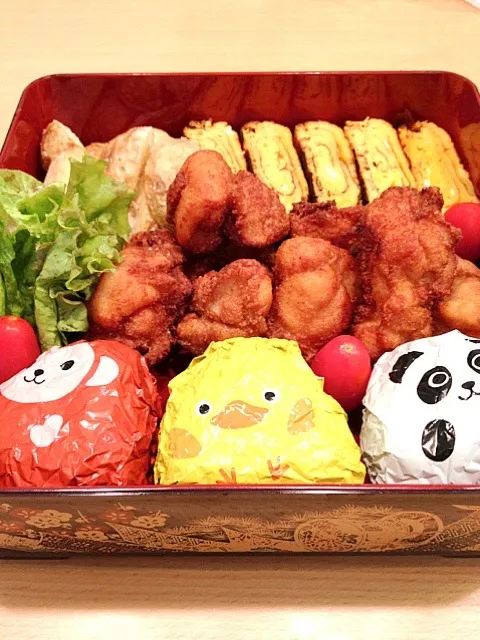 Snapdishの料理写真:からあげ弁当|みはるさん