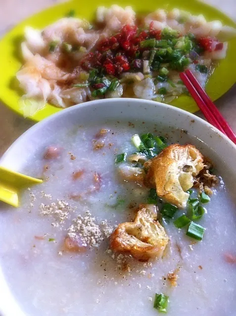 porridge with raw fish|karen limさん