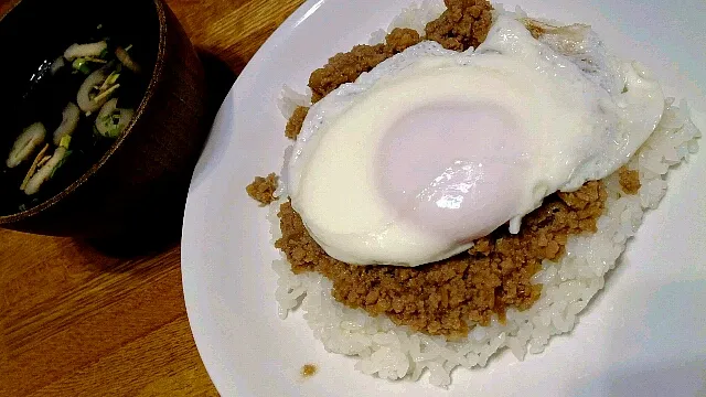 豚そぼろ丼|かっちぃさん