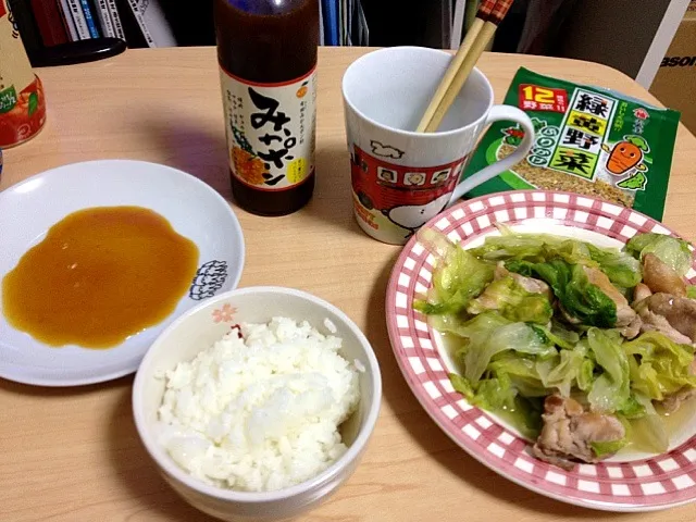 今日の晩ご飯|ショボンさん