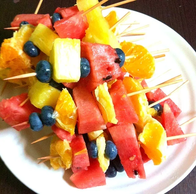 Fruit Kebabs|ummeeさん