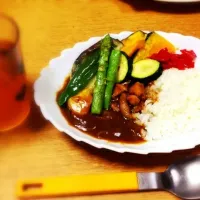 夏野菜カレー|かたやまさん