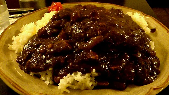 Snapdishの料理写真:ハンバーグカレーライス|ズーキーカさん