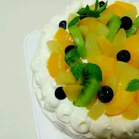 Snapdishの料理写真:birthday cake|さおりさん