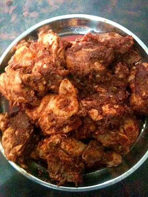 tandoori chicken made it after a drunk nite out 5am in d mornin😂😂😂😜|WHATYOUSEEISWHATYOUGET💋😜さん