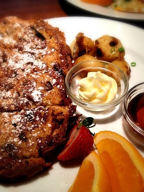 raisin french toast #webrunchhard|lauren shannonさん