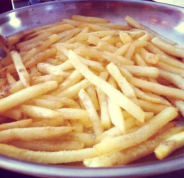 Fries with black pepper and salt! 🍟|해리さん