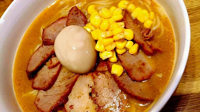 味噌チャーシュー麺|かっちぃさん