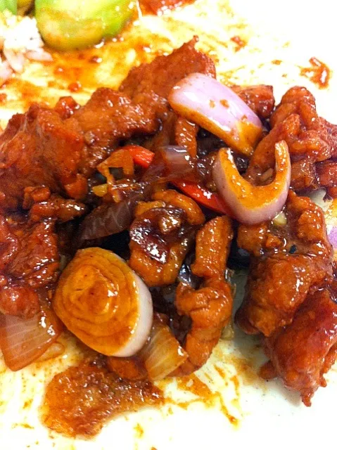 Pork in Onion and Black Sauce|jessie peloneさん