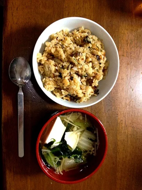 鰻の櫃まぶし＆野菜スープ|大本さん