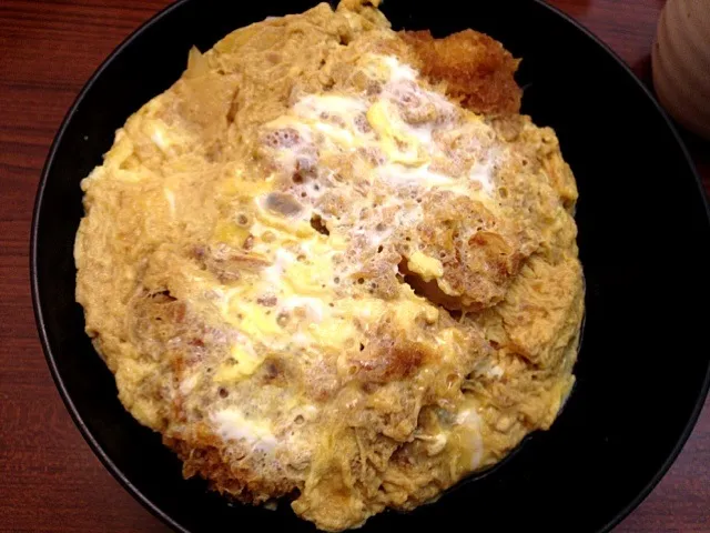 Snapdishの料理写真:さぼてん ロースカツ丼|りすなさん