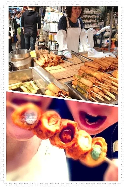 Omukhapa. A-must-try street food in Korea. (^-^)|joyceさん