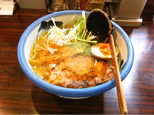 Snapdishの料理写真:冷やし柚子塩麺|塩豚骨さん