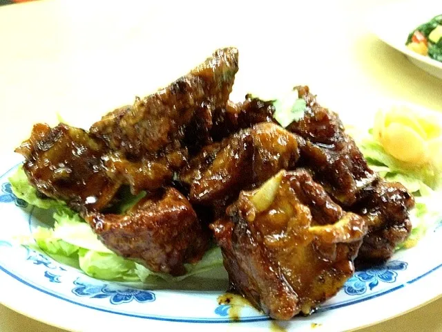 marmite pork ribs|willzさん