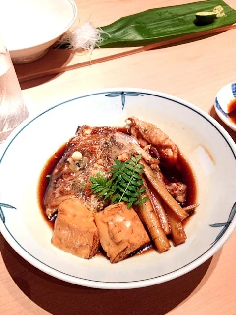 鯛のあら炊き♡|もえちゆさん