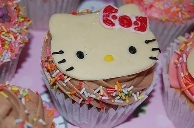 Hello Kitty Cupcake😍|大口さん