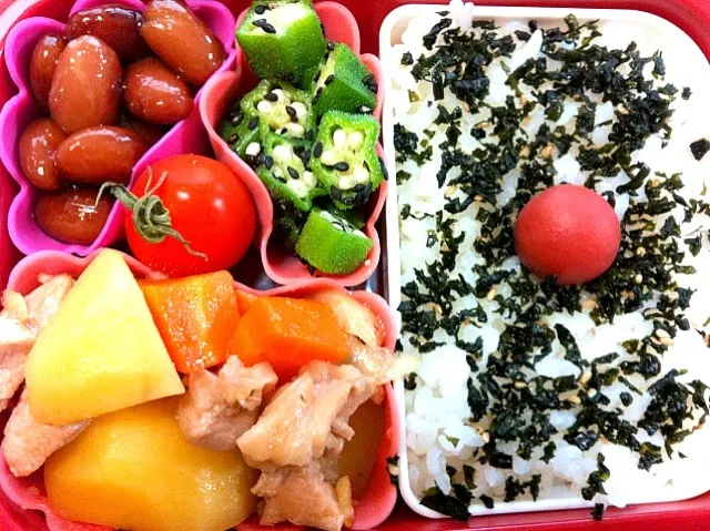 鶏じゃが弁当|もえさん