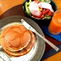 ホッとケーキ朝食|さよさん