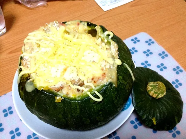 Snapdishの料理写真:かぼちゃグラタン|HiroAmaさん