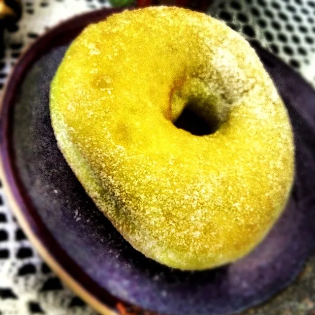 Snapdishの料理写真:green tea doughnut|jirawanさん