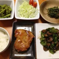 7月23日の晩ご飯|理恵さん