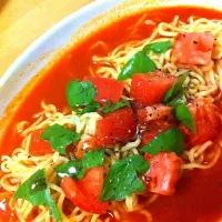 トマトのイタリアンラーメン|ちーさん