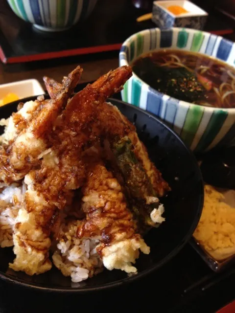 天丼＆蕎麦@高田屋|うゆさん