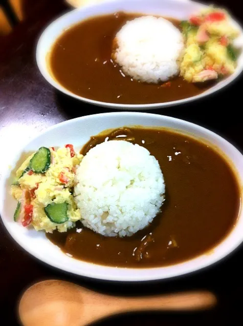 Snapdishの料理写真:カレー🍛🍴|Yuさん