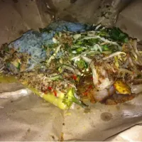 Snapdishの料理写真:nasi kerabu..|iamkkakさん