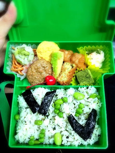 ブイブイグリーン弁当|はっきぃーさん