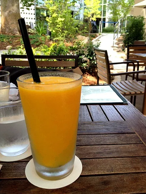 orange mango smoothie|lauren shannonさん