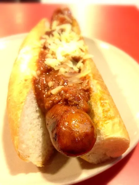 spicy italian hotdog|willzさん