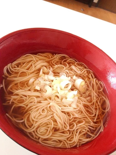 醤油ラーメンのスープでそうめん♡|kyoさん