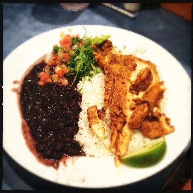 Cajun Fish Bowl with Black Beans|stephanie mizuhaさん