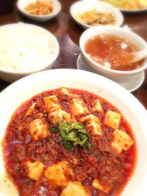 四川麻婆豆腐定食@ﾔﾝｷｮｳﾌｧﾝ|meguさん