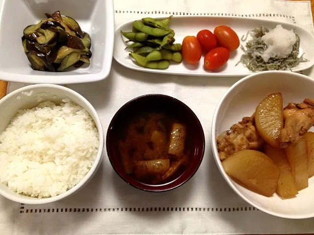 7月24日の晩御飯|理恵さん