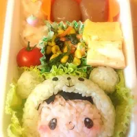 Snapdishの料理写真:くまちゃんかぶりもの♡〜（ゝ。∂）