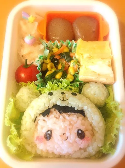 Snapdishの料理写真:くまちゃんかぶりもの♡〜（ゝ。∂）|あのあいすさん