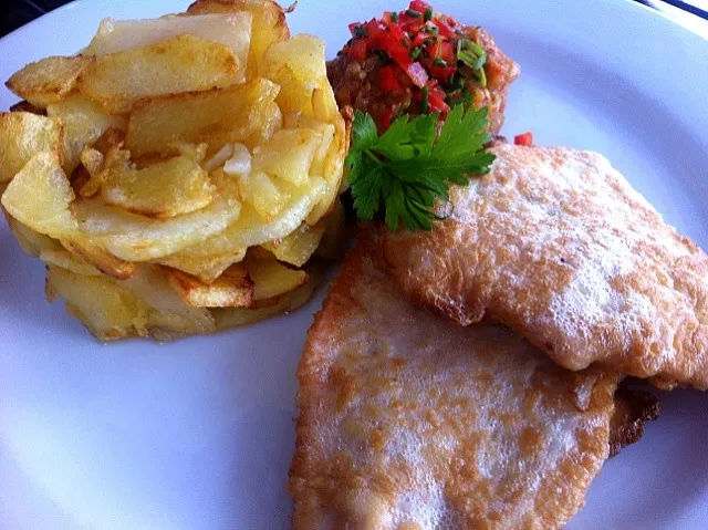 ukranian liver patties with potatoes|ReciBellaさん