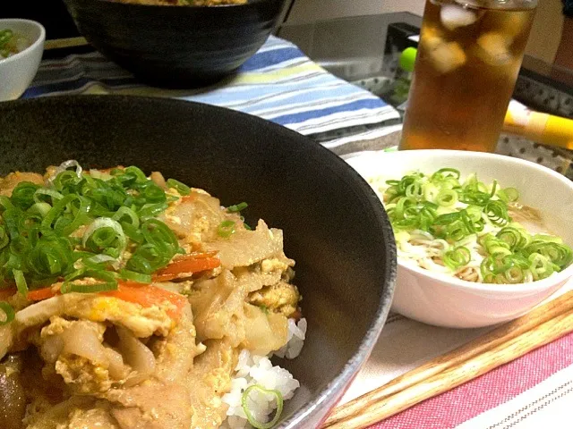 他人丼、そうめん|ましおりさん