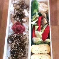 Snapdishの料理写真:お父ちゃん弁当|sayaka maedaさん