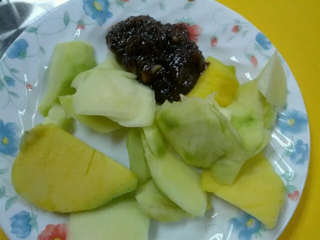 green mango with bagoong|brさん