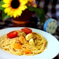 Spaghetti Aglio Olio. ^^ 💓