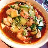 WOK prawns w/veggies|lulaさん