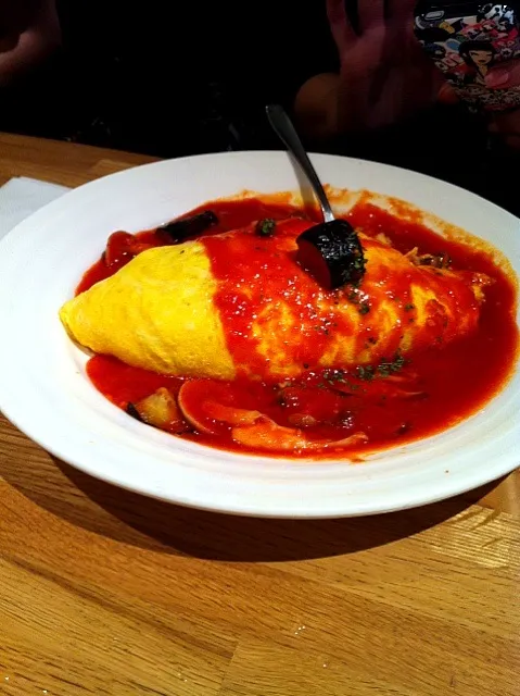 delicious omlet from Pomme-no-ikke in Shibuya|Emilyさん